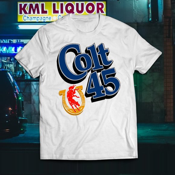 Gildan Other - Colt 45 White Malt Liquor Tee